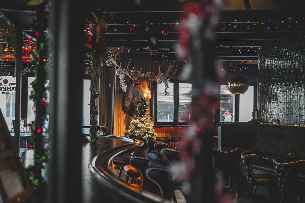 Roosevelt Room Interior for Holiday Pop-Up Bar