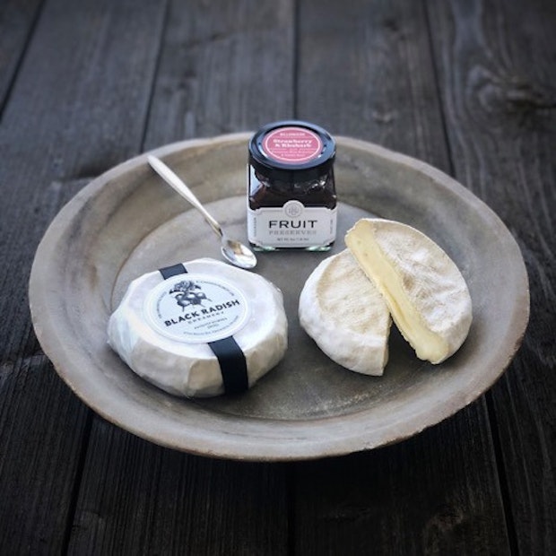 Black Radish Creamery cheeses and jam