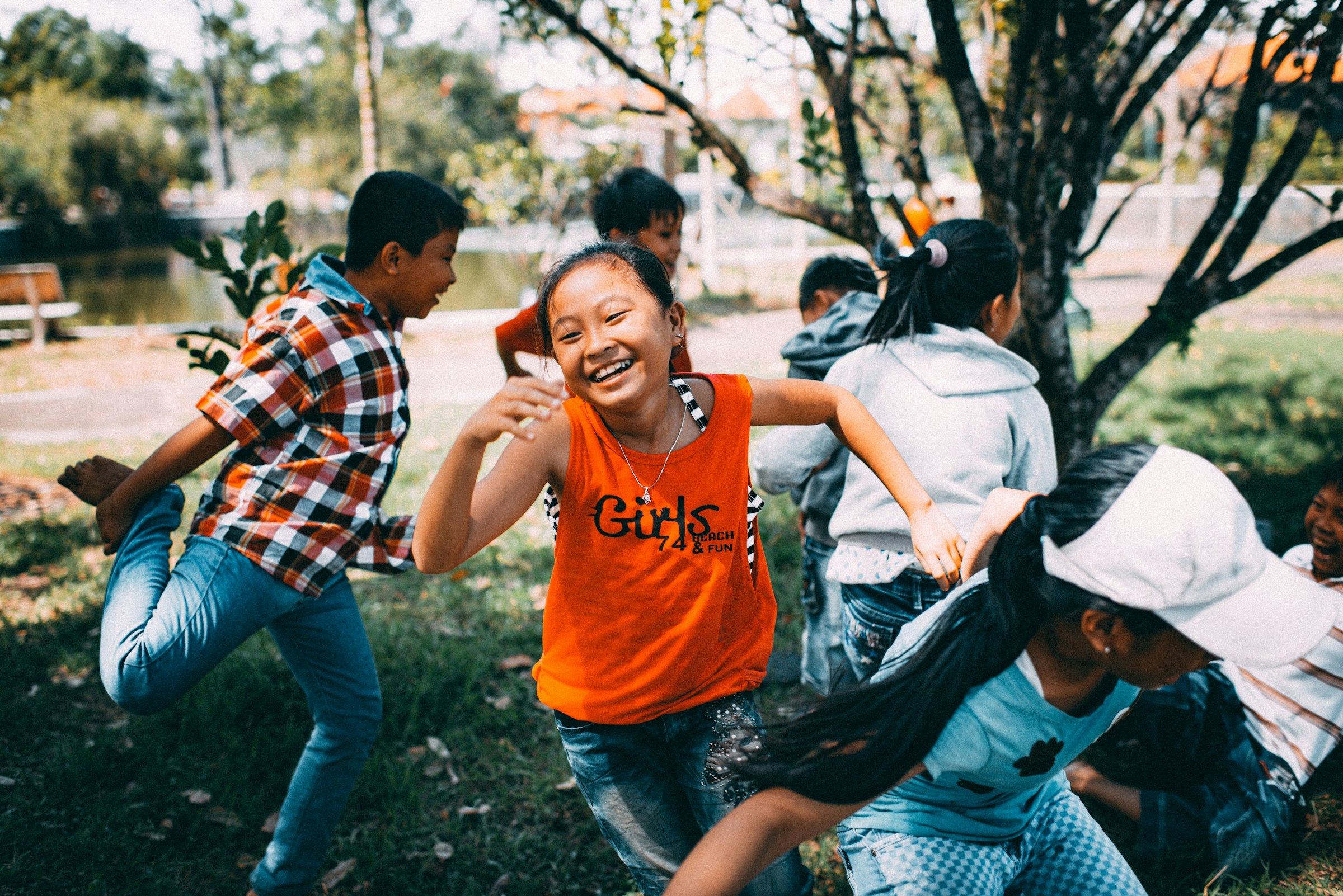 Kids Running